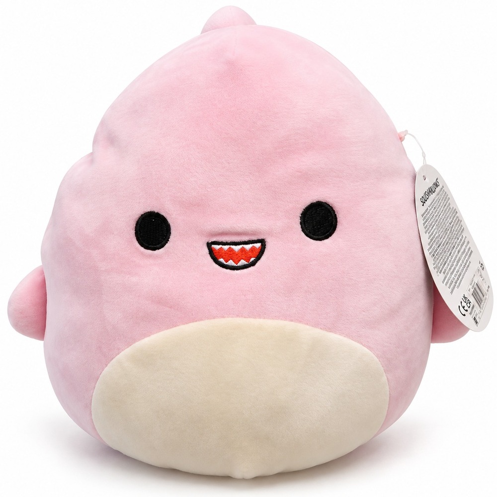 Squishmallows Selene Pink Shark 8" Plush NWT Kellytoy Deep Sea Squad Cute
